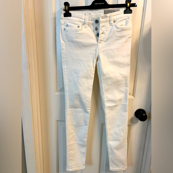 All saints white jeans. - Picture 1 of 4